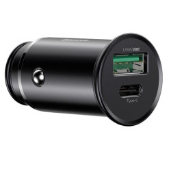 Củ Sạc Ô Tô 30W Baseus Circular Metal PPS