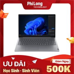 Laptop Lenovo V15 G5 IRL 83HF00BTVA (Intel Core i7-13620H, RAM 16GB, SSD 512GB, Intel UHD Graphics, Màn Hình 15.6 inch Full HD IPS, Màu Xám)