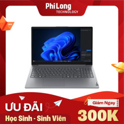 Laptop Lenovo V15 G5 IRL (83HF00BYVN) (Intel Core i5-13420H, Ram 16GB, SSD 512GB, Intel UHD Graphics, Màn Hình 15.6inch FullHD, Windows 11 Home, Màu Xám)