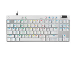 Bàn Phím Cơ Gaming Có Dây Logitech PRO X TKL RAPID White (920-013243) (Switch Analog từ tính, Rapid Trigger)