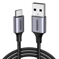 Cáp Sạc USB Type A Sang USB Type C UGREEN 60127 (Chiều Dài 1.5M, Cáp Dù)