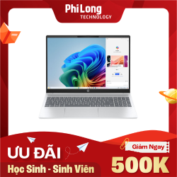 Laptop HP OmniBook 5 16-ag1069AU BZ7T1PA (AMD Ryzen AI 5 340, Ram 16 GB, SSD 512 GB, AMD Radeon 840M Graphics, Màn Hình 16 inch WUXGA, Windows 11 Home, Màu Bạc)