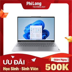 Laptop Lenovo ThinkBook 16 G9 IRL 21US008LVA (Intel Core 7 240H, RAM 16GB, SSD 1TB, Intel Graphics, Màn hình 16 inch IPS WUXGA 400nits 60Hz, VGA Intel Graphics, DOS)