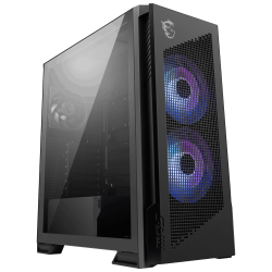 Vỏ Case MSI MPG VELOX 300R AIRFLOW PZ Black (E-ATX, Sẵn 3 fan, Max 13 fan, Rad 360, USB-C 20Gbps)