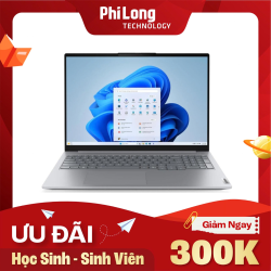 Laptop Lenovo Thinkbook 16 G9 IRL 21US008FVN (Core i5-13420H, RAM 16GB, SSD 512GB, VGA Intel UHD Graphics, Màn Hình 16 inch WUXGA, Windows 11, Màu Xám)
