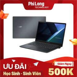 Laptop ASUS ExpertBook B1 BM1403CDA-S61611W (AMD Ryzen 5 150, RAM 16GB, SSD 512GB, AMD Radeon Graphics, Màn Hình 14 inch FullHD, Windows 11, Màu Xám)