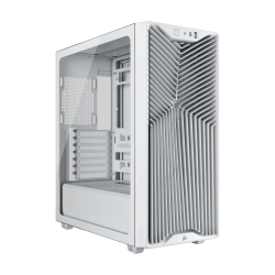 Vỏ Case Corsair 3200D RS White (CC-9011335-WW) (ATX, Sẵn 3 fan RS120 No LED, Rad 360, USB-C 20Gbps)
