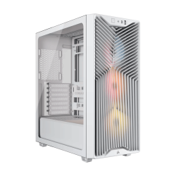 Vỏ Case Corsair 3200D RS ARGB White (CC-9011345-WW) (ATX, Sẵn 3 fan RS120 ARGB, Rad 360, USB-C 20Gbps)