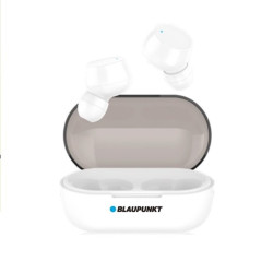 Tai Nghe True Wireless BLAUPUNKT BAT2002W (Bluetooth 5.3, Pin Đến 4 Giờ, Kháng Nước IPX4, Màu Trắng)