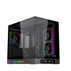 Vỏ Case Xigmatek Cloud M DGT 3AF Black - EN49996 (m-ATX, Sẵn 3 fan ARGB, Max 9 fan, Rad 360)