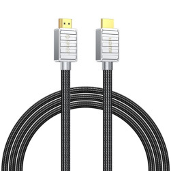 Cáp HDMI ORICO H8CY-20-BK (Dài 2 mét, Dây Dù, 8K 60Hz, 48Gbps)