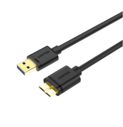 Cáp Ổ Cứng Gắn Ngoài USB 3.0 USB-A (M) to Micro-B (M) UNITEK YC-461GBK