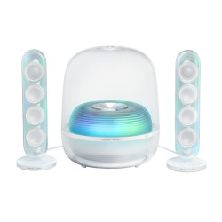 Loa 2.1 Harman Kardon SoundSticks 5 Wi-Fi White (190W, Bluetooth 6.0, WiFi, AUX)