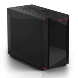 Thiết Bị Lưu Trữ NAS Asustor Nimbustor 2 Gen2 AS5402T (2 Bay, Quad-Core 2.0GHz CPU, Dual 2.5GbE Ports, 4GB DDR4, 4 x M.2 SSD Slots)