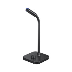 Micro Thu Âm Để Bàn Boya CM40 (USB-A/C, 192kHz/24-bit, Chip DSP khử ồn)