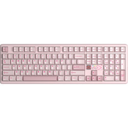 Bàn Phím Cơ Không Dây AULA F108 Pro V2 Hồng - Strawberry Mint Switch (3 mode, 8000Hz, Pin 10.000mAh, Gasket mount, Hotswap)