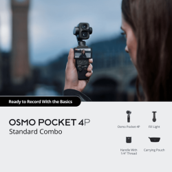 Máy Quay Phim DJI Osmo Pocket 4P Standard Combo (Black)