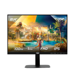 Màn Hình 21.5inch VSP IP2205F (FullHD, IPS, 100Hz, 1ms, VGA, HDMI, Màu Đen)