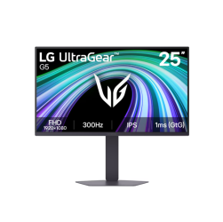 Màn Hình Gaming LG 24.5inch UltraGear 25G550B-B (FullHD, IPS, 300Hz, 1ms, DisplayPort, HDMI, Màu Đen)