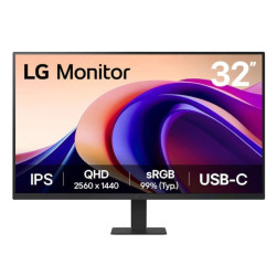 Màn Hình 31.5 inch LG 32U631A-B ( QHD, IPS, 100Hz, 5ms, Cổng USB-C, Màu Đen)