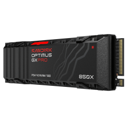 Ổ Cứng SSD SanDisk Optimus GX Pro 850X Heatsink 1TB M.2 2280 NVMe PCIe Gen 4x4 (SDSP81100TAH)