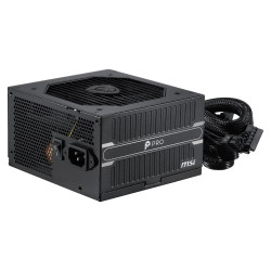 Nguồn Máy Tính MSI PRO A650BN 650W, 80 Plus Bronze, Full Range