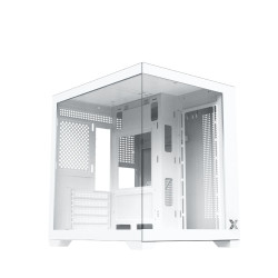 Vỏ Case Xigmatek AQUA MS Arctic (White) - EN90069 (m-ATX, No Fan, Max 7 Fan, Rad 240)