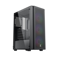Vỏ Case Xigmatek STAR 3F Black - EN90649 (ATX, Sẵn 3 fan RGB, Max 8 fan)