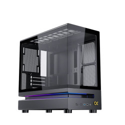 Vỏ Case Xigmatek WIND M Black - EN90359 (m-ATX, No Fan, Max 9 Fan, Rad 360)