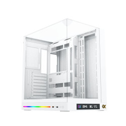 Vỏ Case Xigmatek OCEAN II DGT Arctic (White) - EN90717 (E-ATX, 3 mặt cường lực, No Fan, Max 7 Fan, Rad 360)