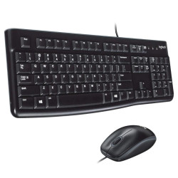 Bộ Bàn Phím Và Chuột Có Dây Logitech MK120 Corded