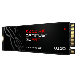 Ổ Cứng SSD SanDisk Optimus GX Pro 8100 1TB M.2 2280 NVMe PCIe Gen 5x4 (SDSP82100TAN)