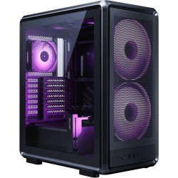 Vỏ Case Cooler Master MasterFrame 500 Mesh ARGB Black (E-ATX, Sẵn 3 fan ARGB, Max 8 fan, Rad 360, USB-C 20Gbps)