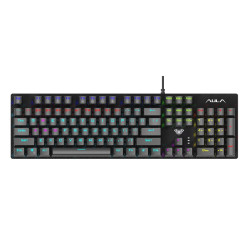 Bàn Phím Cơ Có Dây AULA S2022 Black, Brown Switch (Rainbow LED)