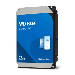 Ổ Cứng HDD WD 2TB Blue 3.5 inch, SATA 6Gb/s, 64MB Cache, 5400RPM (WD20EARZ)