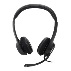 Tai Nghe Logitech H390, Màu Than Chì (USB-A, Mic khử ồn)