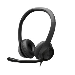 Tai Nghe Logitech H390, Màu Than Chì (USB-A, Mic khử ồn)