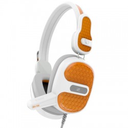 Tai nghe chơi game Zidli RH100 Orange (Mic Trắng/Cam)