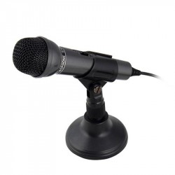 Micro Thu âm SOMIC SENIC SM098 Màu đen, có chân để (Jack 3.5mm)