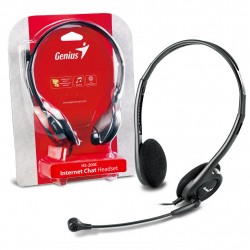 Tai Nghe Chụp Tai Genius HS 200C (Mic Xoay, 2 Jack 3.5)