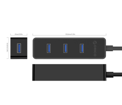 Bộ Chia 4 Port USB 3.0 ORICO W5PH4-U3
