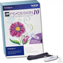 Phần mềm thiết kế máy thêu brother pe-design 10