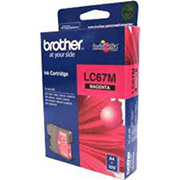 Cartridge brother lc-67m magent (j615/185c/585cw/5890cn/6690cw/6890cd)
