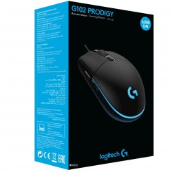 Chuột chơi Game LOGITECH G102 PRODIGY (6000dpi, Black)