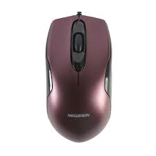 Chuột Có Dây Văn Phòng Newmen M266 - Màu Tím Than