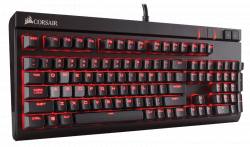Bàn Phím Cơ Corsair Strafe Mechanical Cherry MX Red (CH-9000088-NA)