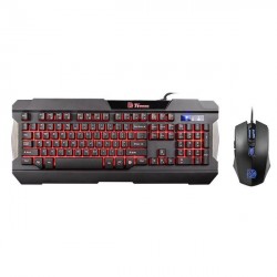 Combo bàn phím + chuột Tt Esports Commander Multilight (KB-CCM-PLBLUS-01)