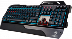 Bàn phím bán cơ Marvo KG929 Led Black - USB