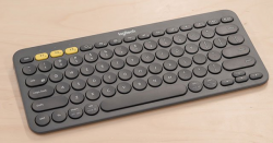 Phím không dây Bluetooth Logitech K380 Dark Grey (sử dụng đồng thời 3 thiết bị)