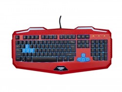 Bàn phím/KEYBOARD NEWMEN KB808 RED BLACK PS/2 (Đen đỏ)
